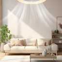 Silent Socket Fan Light - Screw-in Ceiling Fan Light Socket, LED Bulb Fan, Ceiling Fan Light with Light and Remote Control for Kitchen Bathroom Storage Garage (Crystal)