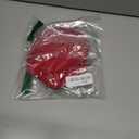 Smart & Sexy women's Signature Lace Deep V Neck Wireless Bralette, Bralettes for Women With Support, Bralettes and Bralette Pack (Red)