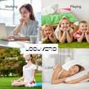 Grounding Mat Cotton Grounding Pad for Bed, Grounding Sheet Anti-Slip Mat Pad with Cotton & Silver Fiber, with 15ft Grounding Cord for Sleep for Stress Relief Sleep Improvement 23 * 35in (Gray)