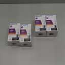 Philips LED 4 Pack A19 Soft White Dimmable Warm Glow LED, 2200-2700 Kelvin, 800 Lumen, 8.8W=60W, E27 Base