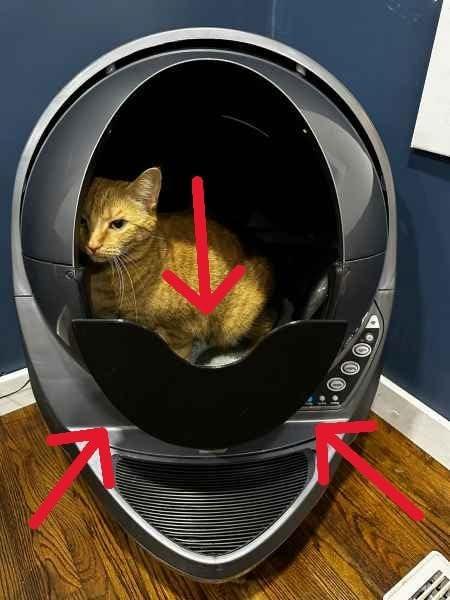 Heavy Duty Gate FITS Litter Robot 3 Connect