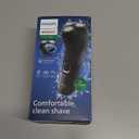 Philips Norelco Shaver 2400 Series, Wet and Dry Electric Shaver, Pop-up Trimmer, P-Cap, Deep Black, Model X3001/90