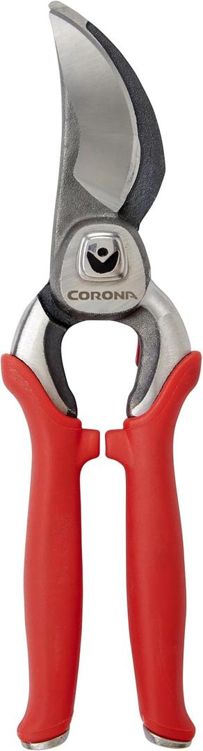 Corona Tools DualCUT Forged Steel Bypass Hand Pruner 1 Cutting Capacity Garden Pruning Shears for Branch & Stem Cutting