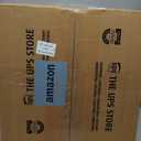 JOIEDOMI 3 Pack Spiral Christmas Tree Lights, 218 LED Outdoor Lighted Tree with Star Topper & Stakes, Christmas Decorations for Yard Porch Patio Garden Holiday Xmas Eve Night Dcor, Warm White