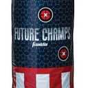 Franklin Sports Electronic Boxing Bag - Future Champs Inflatable MMA Kickboxing Bag - Toy Youth Equipment for Kids + Toddlers - 60" x 22"