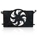 Radiator Cooling Fan Assembly Compatible with Ford Focus 2012-2017 2.0L Radiator AC Condenser Cooling Fan Control Module (TYC622800, 674-01053, 622800)