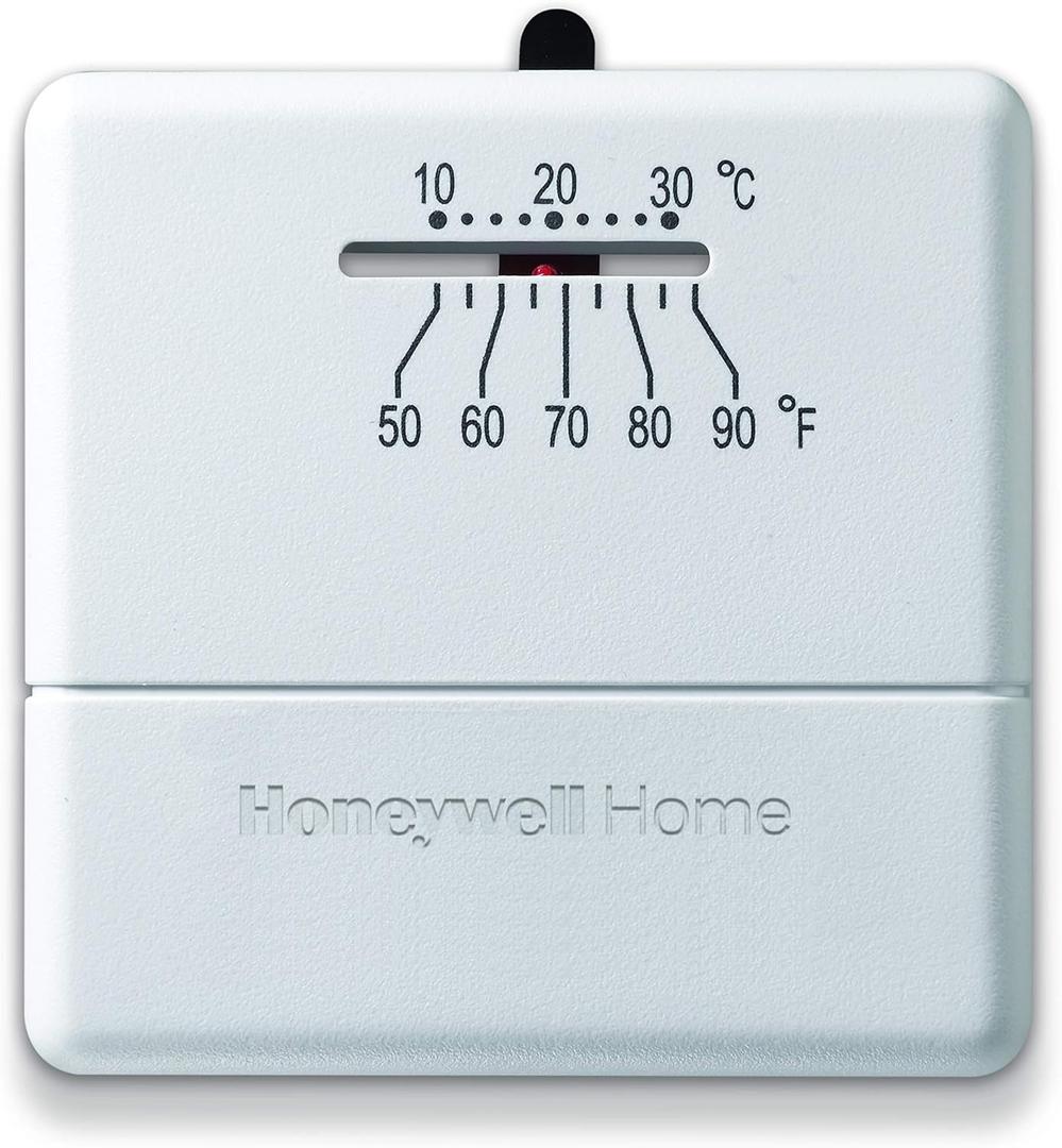Honeywell Home CT30A1005 Standard Manual Economy Thermostat, Almond, 0.6