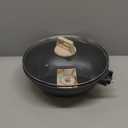 CAROTE Non Stick Wok with Lid 12''/5.3QT Woks & Stir-fry Pans Nonstick Granite Wok Pan Induction Cookware Deep Frying Pan, Compatible with All Stovetops