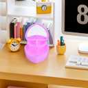 Heart Jewelry Box for Girls Built-in Mirror Travel Jewelry Case Double Layer Organizer for Women Earring Storage Box for Rings Bracelets Necklaces Hair Accessories
