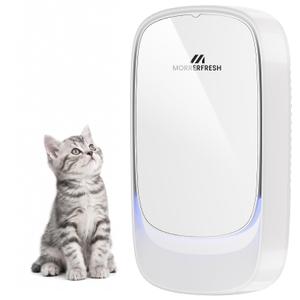 Air Ionizers, Plug in Negative Ion Air Purifier, Pet Odor Eliminator for Dogs/Cats, Ozone Free Quiet Air Freshener for Small Spaces/Cat Litter Room, Kitchen, Smoke Dust, Mini Air Cleaner