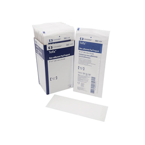 Covidien 1238 Telfa Non-Adherent Pads Prepack, 8" x 3" Size, Pack of 50