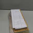 TIOPGHAD 2-Layer Stackable Bamboo Tea Bag Organizer Storage Holder & Rack - Wooden Tea Box Containers - Stand for Countertop or Cabinet