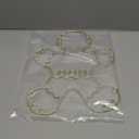 Christmas Card Holder Spiral Metal Wreath Xmas Wall Hanging Photo Greeting Card Holder Wire Loop Picture Display Insert Wall Decor