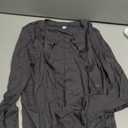 Girls' Uniforms Cardigan Long Sleeve Ribbed Knit Crew Neck Shirt Button Down School Kids Student Outerwear Top, 11-12Y
