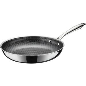Cuisinart FusionElite+ Hybrid Tri-Ply Stainless Steel Skillet, 10" Skillet Frying Pan with PURELYSEAR Ceramic Technology, Scratch Proof, Cool Grip Handles, Dishwasher Safe