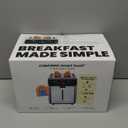 Chefman Smart Touch 2 Slice Digital Toaster, 6 Shade Settings, Touchscreen Controls, Extra-Wide Slots for Thick Breads & Bagels, +10 Seconds, Defrost, Removable Crumb Tray  Stainless Steel