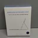 Harvopu Compatible for iPad 11th 10th Generation Case with Keyboard, Folio Cover with Pencil Holder, Multi-Touch Trackpad, 7 Color Backlit, Detachable Keyboard for iPad (A16) 11th/10th Gen (Navy Blue)