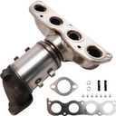 Catalytic Converter Compatible with 2015-2016 2011-2014 Elantra, 2013 Elantra Coupe, Elantra GT, 2014-2016 Forte 1.8L L4, 2013 Forte 2.0 L4, 16867, 641618, 41186, Manifold Catalytic Converter