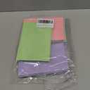 Index Cards 4x6, Colored Flash Cards, Lined Flashcards Notecards, Note Cards for Studying, 180GSM Study Card, 200 Count, 5 Pack of 40