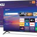 Roku Smart TV 2026 – 55-Inch Select Series, 4K QLED TV – Roku TV with Voice Remote – Flat Screen QLED Television with Wi-Fi for Streaming Live Local News, Sports, & Movies – Bluetooth Headphone Mode