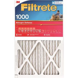 AIR FLTR 20X30X1 1000MPR