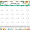 2026 Calendar - Jan. 2026 to Dec. 2026, Wall Calendar 2026, 14.8 x 11.4 Inches, 12 Months Wall Calendars with Ample Blocks for Writing