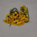 23.6in 10 Bundles of 30 Heads Fake Flowers BouquetRealistic Silk Artificial Yellow Sunflowers for Wedding Home Office Parties Summer Decoration