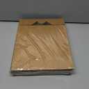 ONE MORE [15pcs] 10inch Kraft Bakery Boxes, Large Pie Boxes with PVC Window Natural Disposable Box for Cookie 10x10x2.5inch,Pack of 15