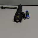 KINGCAESAR Flashlights High Lumens Rechargeable - 90,000 Lumens, Super Bright Flash Light with 5 Modes, IPX7 Waterproof Powerful LED Flashlight for Home, Outdoor Activities (Black)