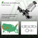 Catalytic Converter Compatible with Hyundai Elantra 2004-2012 2.0L, Tiburon 2007-2008, Kia Soul 2010-2011, Spectra 2004-2009 2.0L (EPA Compliant)