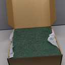 Green Cork Board Alternative | Giant Pin Board Notice Board | Felt Bulletin Board for Office, Home & Classroom | Green Office & School Supplies | Felt Wall Tiles (12-Pack) | Tree