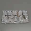 Minetom 20 Pack Fairy Lights Battery Operated String Lights, 8 Modes & Timer, 7ft 20LED White Waterproof Silver Wire Twinkle Lights, Firefly Starry Moon Lights for Mason Jars DIY Christmas Wedding