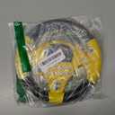 Steering Wheel Simulated Toy for Kids Babies 3+ Years Old, Small Electronic Simulated Driving Driver Racing Toy with Sound (Yellow)