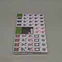 Mahjong Tile Set, 146pcs Chinese Mahjong Set Quality Mah Jong Tiles with Exquisite Storage Box Easy to Carry, Instructions Include Mah Jongg Sets for Family & Friends Gatherings (1.18*0.88*0.67 inch)