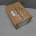 Stair Nosing 48inch Anti-Slip Stair Edge Protector Stair Nose Molding Trim Vinyl Rubber, Waterproof Self Adhesive Stair Edging Staircases for Outdoor & Indoor Black (4ft)