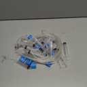 Hydraulic and Pneumatic Kit: 20 Plastic Syringes, 15 Ft Vinyl Tubing, and 10 Syringe Adapters for Science and Engineering Projects for Kids and Classrooms