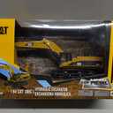 Diecast Masters 1:64 Caterpillar 385C L Hydraulic Excavator, Play & Collect Series Cat Trucks Construction Equipment | Scale Model Collectible 85694