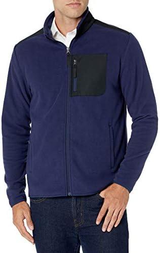 Amazon Essentials Men's Full-Zip Fleece Jacket  M