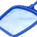 U.S. Pool Supply Professional Heavy Duty Large 15" x 16" Swimming Pool Leaf Skimmer Net - Fine Mesh Netting, Easy Scoop Edge - Fast Cleaning, Debris Pickup Removal - Fits Standard Swimming Pool Poles