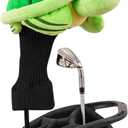 Golf Club Covers for Woods and Drivers Funny Driver Headcover Animal Golf Club Head Covers Golf Gifts for Men Women Plush