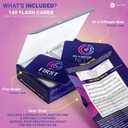 2 x Briston Music Theory Flash Cards Set  140 Music Note & Symbol Learning Cards for Teen & Adult Students, Treble Bass Alto Tenor Clef, Time & Key Signature Study Aid