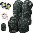 Soft-Style Kids Knee and Elbow Pads with Bike Gloves, Flexible Impact-Resistant Gear for Ages 2-11, Designed for Balance Bikes, Roller-Skating, and Skateboarding