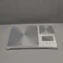 KitchenAid KQ909 Dual Platform Digital Kitchen and Food Scale, 11 Pound Capacity and Precision 16oz Capacity, White with Stainless Steel