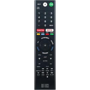 RMF-TX300U Replace Remote Sub RMF-TX200U RMF-TX201U w Voice Control fit for Sony Smart 4K TV 149331811 XBR-55X850S XBR-55X930D XBR-65X850D XBR-65X930D XBR-75X850D XBR-75X940D XBR-85X850D XBR-43X800D