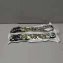 2 x Reflective Dog Collar, Cute Christmas Style Dog Collar for Small Dogs, Soft Nylon Puppy Collar for Boy and Girl Female Dog, Adjustable Heavy-Duty Pet Collars with Quick Release Buckle, Green (S (Neck 10-16", Width 3/4"))