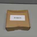 Set of 3 Business Card Holders for Desk - Black Wood Small Cards Holder, Professional Desktop Business Card Stand Display, Wooden Name Card Holder