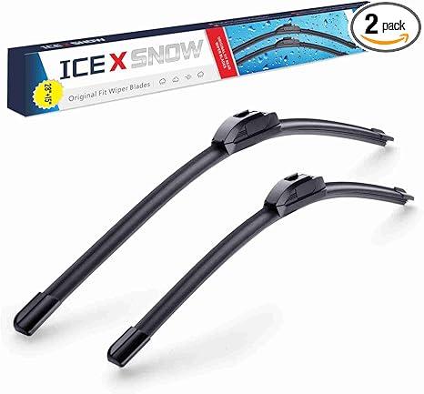 28"+15" Windshield Wiper Blades Replacement for Nissan Sentra 2019 2018 2017 2016 2015 2014 2013+More Cars (Pack of 2) Front Wiper blades,J/U Hook Adpater