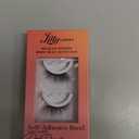 Lilly Lashes Self Adhesive Eyelashes (Half Lashes), No Lash Glue Needed, Body Heat Activated Press on Lashes, Reusable Self Adhesive Eyelashes Up to 5x, Easy to Apply & Remove (DayDreamer)