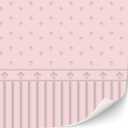 Lilibet 3 Sheets Self-Adhesive Wallpaper for Dollhouses - 1:12 Scale Classic & Victorian Wallpaper