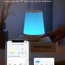 Baby Sound Machine, Momcozy White Noise Machine for Baby Sleeping with Night Light, Toddler Sleep Trainer 34 Soothing Sleep Sounds, Timer, App Remote Control, Personal Sleep Routine Alarm Clock(Blue)